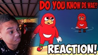 quotFIND DE WAEquot SONG ANIMATED SHORT REACTION  DO YOU KNOW DE WAE TO STOP DIS [upl. by Saiasi]