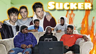 Jonas Brothers  SuckerReaction [upl. by Ahsiuqat653]