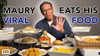 Maury Eats Viral Foods From His Show  Compilation  Best Of Maury [upl. by Artcele]