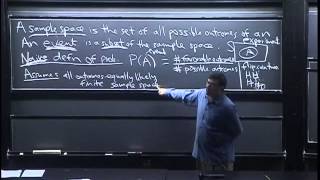 Lecture 1 Probability and Counting  Statistics 110 [upl. by Acinna974]