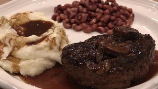 Homemade Salisbury Steak  How To Video [upl. by Reppiks616]