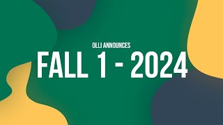 Yavapai College OLLI Fall 1 2024 [upl. by Argent]