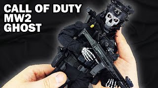 Simon Ghost Riley  Call of Duty Modern Warfare action figure review [upl. by Jilly]