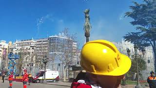 Mascletá 3 de Marzo 2024 Pirotecnia Gironina hoy valencia fallas24 [upl. by Kirit]