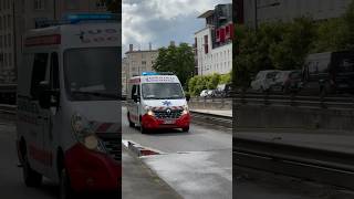 Jussieu Secours in Tours a urgence 112 ambulance secours [upl. by Danzig]