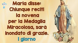 Maria disse Chiunque reciti la novena per la Medaglia Miracolosa sarà inondato di grazie 1 giorno [upl. by Acire]