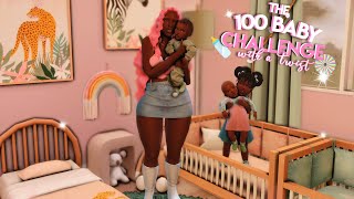 New Nursery ✨ amp RIP 💔 The 100 Baby Challenge with INFANTS👶🏾🍼 The Sims 4 7 [upl. by Banks]