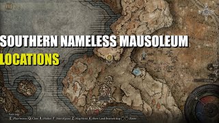 Southern Nameless Mausoleum Location Elden Ring [upl. by Nawd]