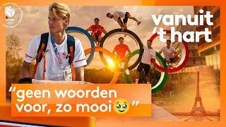 DE REIS 🚅 NAAR DE OLYMPISCHE SPELEN IN PARIJS 🇫🇷  Vanuit t Hart 🧡  TeamNL [upl. by Novit]