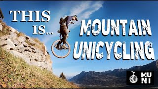 THIS Is Mountain Unicycling 2021  MUNI International [upl. by Enytnoel]