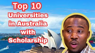 Top 10 Universities in Australia with Scholarships [upl. by Anaibib]