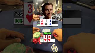 Did I Just Overplay This Hand 💥  Big Blind Showdown poker pokervlog texasholdem shorts [upl. by Ahsieket]