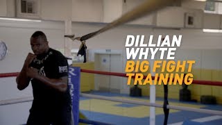 Dillian Whyte  Big fight training camp [upl. by Aracat721]