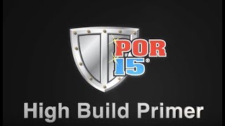 POR15 High Build Primer [upl. by Ayekram]