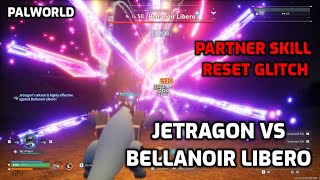 Palworld Partner Skills Reset Glitch  Jetragon VS Bellanoir Libero  No Base Pals [upl. by Marka]