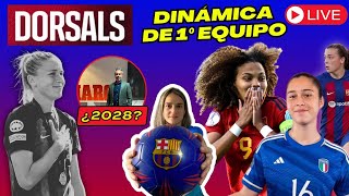 BARÇA FEMENÍ 💙❤️ DORSALES 202324 🚨 DRAGONI VICKY MARTINA y LUCÍA en DINÁMICA de 1º EQUIPO [upl. by Afra411]