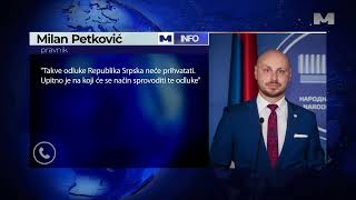 Ustavni sud BIH nema legitimitet – izjavio Petković [upl. by Whale852]