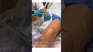 How’s Foley Catheter Balloon inflat  Foley Catheter balloon  Health Sector foleycatheter shorts [upl. by Goldarina]