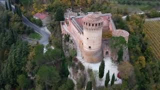 Brisighella  Rocca dei Veneziani  Torre dellOrologio [upl. by Aitak]