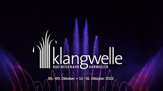 Klangwelle Bad NeuenahrAhrweiler 2022  Teaser [upl. by Curnin858]