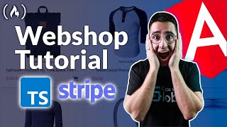 Build a Webshop – Angular Nodejs TypeScript Stripe [upl. by Uria]