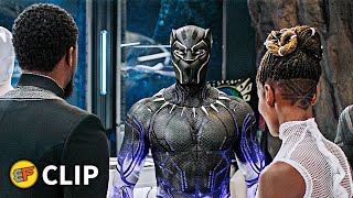 TChalla amp Shuri  New Suit Scene  Black Panther 2018 Movie Clip HD 4K [upl. by Mildred]