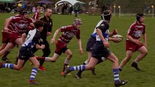 Wirral v Ruthin Semi Final  U14 Caldy RFC Junior Rugby Festival  26th March 2023 [upl. by Neiht]