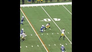 Pat Freiermuth catches for a 29yard Gain vs Indianapolis Colts [upl. by Arahs]