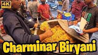 Charminar Biryani Royapettah  Chennais Famous Biryani Shop  Chennai Street Food Review in Tamil [upl. by Amsden]