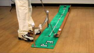 Dr Putter  Achieving perfect pendulum putting stroke [upl. by Alvira468]