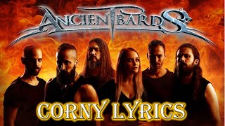 Corny Lyrics  Ancient Bards Edition [upl. by Arytas]