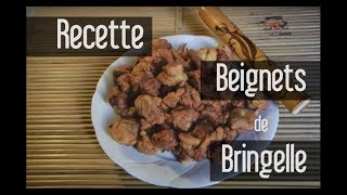 Recette Beignets de bringelle Jean  Île de la Réunion Rencontres Cuisine Île du Monde [upl. by Stefa]