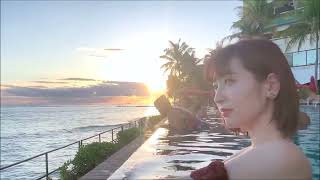 神田沙也加 in Hawaii Sheraton Waikiki Hotel 2019 Summer [upl. by Llewoh493]