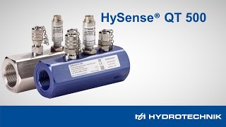 HySense® QT 500 – Turbine flow meter  flow measurement amp monitoring Hydrotechnik GmbH [upl. by Ennaimaj]