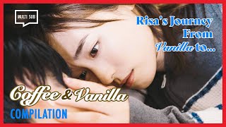 ENG SUB MULTI Compilation Beautiful Risas Transformation From Vanilla To  Coffee amp Vanilla [upl. by Teteak]