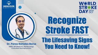 Recognize Stroke FAST The Lifesaving Signs You Need to Know  Medicover Hospitals [upl. by Ecinhoj]