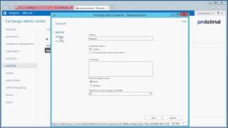 How to setup Exchange 2016 Smarthost to use outMail [upl. by Naashar685]