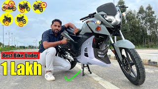 Best Bike Under 1 Lakh In 2023 2024  Top Mileage Bike In 125cc [upl. by Iveson]