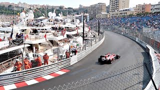 VIEW FROM ALL THE TRIBUNES OF GRAND PRIX OF MONACO FORMULA 1 [upl. by Cleaves602]