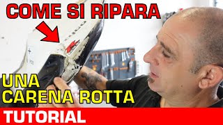 TUTORIAL Come RIPARARE una carena ROTTA [upl. by Onaireves]