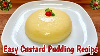 വെറും 3 ചേരുവകൾ മാത്രം Eggless Custard Pudding Recipe in Malayalam  Simple  Easy Dessert Recipe [upl. by Rufina43]