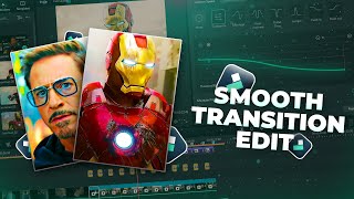 Smooth Transition Edit with Free Effects  FIlmora 12 Tutorial [upl. by Rolanda]