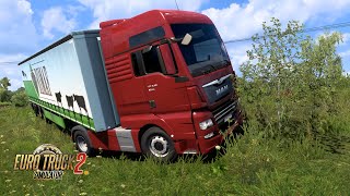 ETS2Drunken Driver Accident ets2 [upl. by Marquardt]