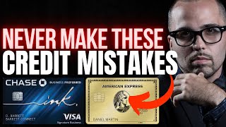 5 CREDIT MISTAKES STOPPING YOU from GETTING HIGH CREDIT LIMITS [upl. by Esiuolyram]