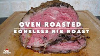 Oven Roasted Boneless Rib Roast [upl. by Coumas]