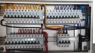 3 phase distribution box connection  6 wey distribution board  connection house wiring [upl. by Ahsied]