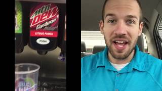 SPEEDWAYS MOUNTAIN DEW CYCLONE CITRUS PUNCH REVIEW [upl. by Devinna]