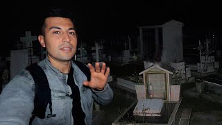 Una noche en el CEMENTERIO mas PARANORMAL de Chile SUSCRÍBETE [upl. by Colene]