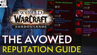 Dont Miss This Rep Grind For Alchemy Cauldrons The Avowed Faction  WoW Shadowlands Guide [upl. by Mouldon688]