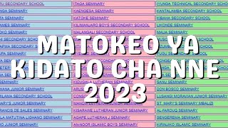 🔴Breaking News NECTA RESULTS MATOKEO YA KIDATO CHA NNE 20232024 CSEE RESULTS FORM FOUR 2023 [upl. by Nora831]